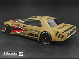 BittyDesign Destroyer 1:7 Klarsichtkarosserie für Arrma Infraction/Limitless, 1,5 mm thickness / BD-MC7-DSTY
