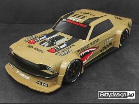 BittyDesign Destroyer 1:7 Klarsichtkarosserie für Arrma Infraction/Limitless, 1,5 mm thickness / BD-MC7-DSTY