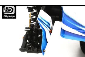 BittyDesign Mud guards clear JQ THE Car / THE Car Yellow...