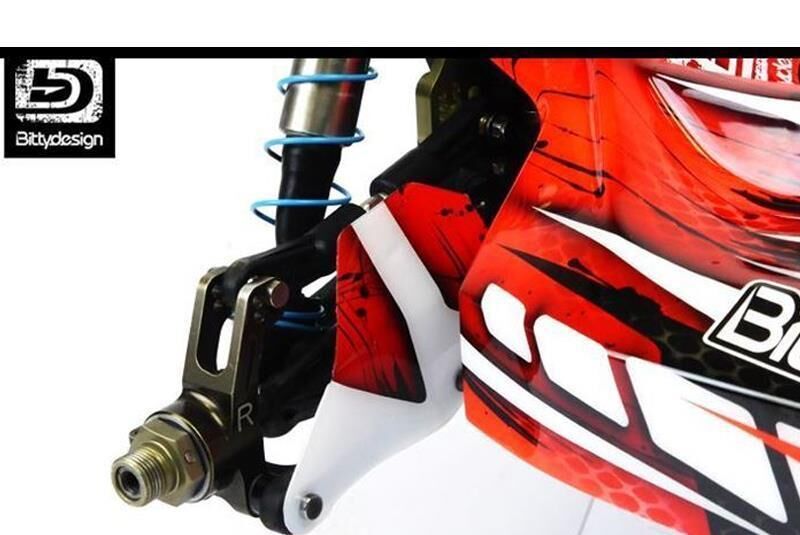 BittyDesign Mud guards clear Kyosho MP9 / TKI 2-3 / BD-MG-KYO