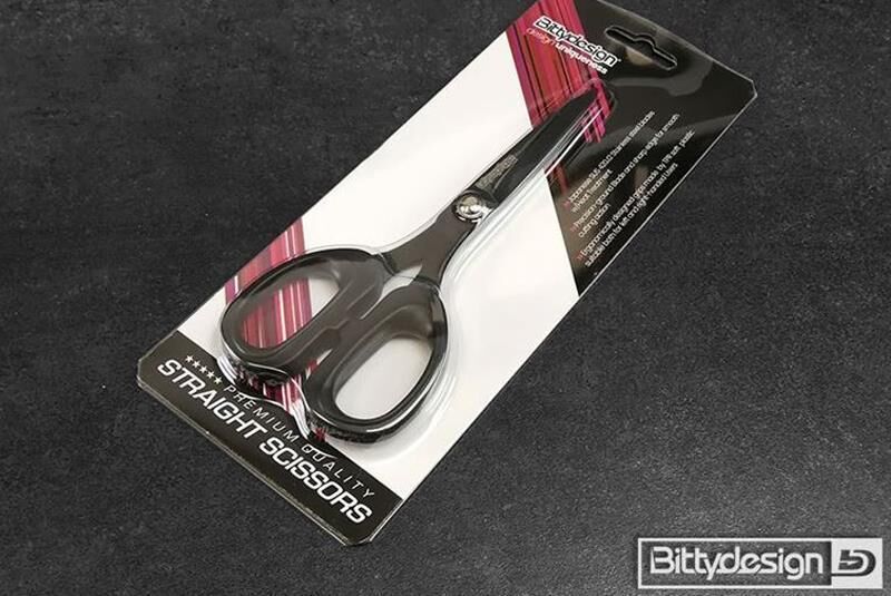 BittyDesign 6.5" Modeling Plastic Cutting Scissors Softy Grips / BD-SS-37973-S