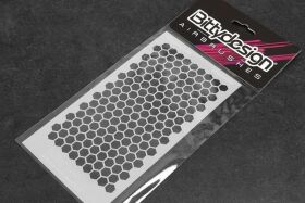 BittyDesign Vinyl stencil Honeycomb V1 large / BD-STC-002L