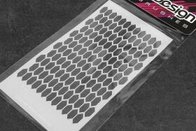 BittyDesign Vinyl stencil Honeycomb V3 / BD-STC-004