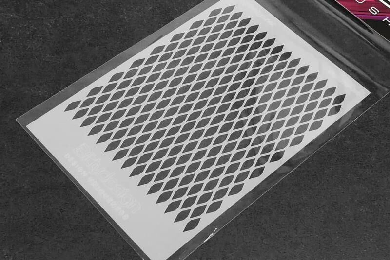 BittyDesign Vinyl stencil Grill / BD-STC-010