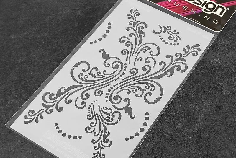 BittyDesign Vinyl stencil Floreal / BD-STC-020