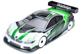 BittyDesign M410 clear body 1/10 TC 190mm, Light weight /...