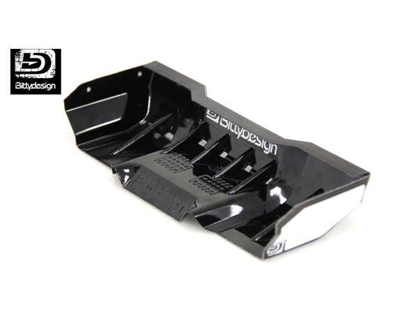 BittyDesign "Zefirus" lexan wing kit for 1/8 buggy-truggy (Black) / BD-W8-ZEF-B