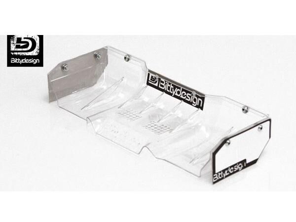 BittyDesign "Zefirus" lexan wing kit for 1/8 buggy-truggy (Clear) / BD-W8-ZEF-C