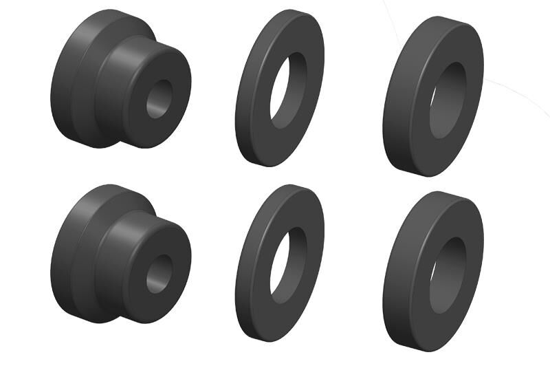 Team Corally Spacers Composite 6 pcs / C-00180-1036