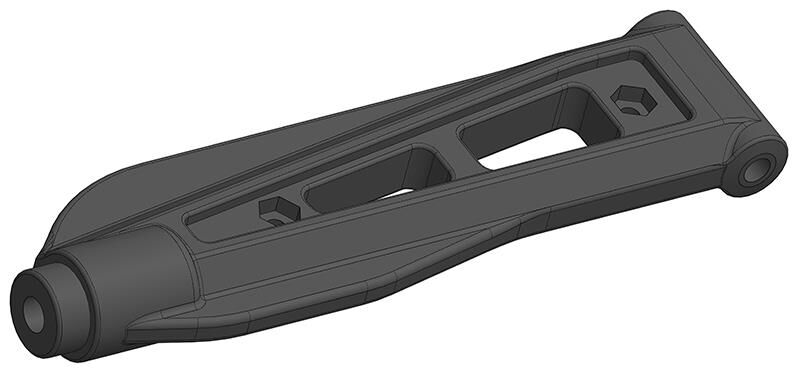 Team Corally Suspension Arm HDA-4 Upper Front Composite 1 pc / C-00180-530