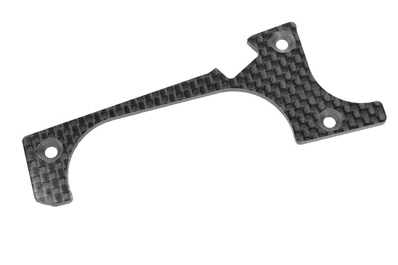 Team Corally Suspension arm stiffener Lower Front Right Graphite 3mm 1 pc / C-00180-838