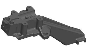 Team Corally Chassis Brace M2 MT-G2 Front Composite 1 Set...