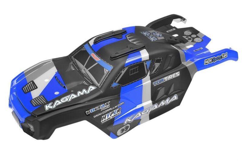 Team Corally Body painted and cut Kagama Blue 1 pc / C-00180-981-2