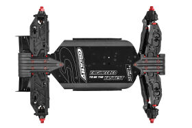Team Corally KAGAMA XP 6S RTR Blau Brushless Power 6S ohne Akku und Ladegerät / C-00274-B