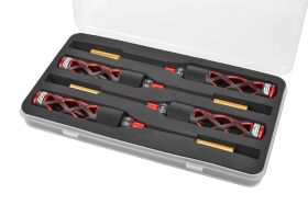 Team Corally PRO Tool Hardened Tip Lightened Alu Grip Nut M4 7.0mm / C-16462