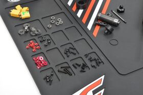 Team Corally Pit Mat XL Gummi 85 × 50 cm 5 mm dick / C-90280