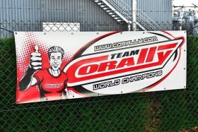 Team Corally Track Banner 215x73cm 1 Pc / C-99710