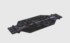 Carisma RC M48S 3mm Carbon Fibre Chassis Plate 1Pc /...