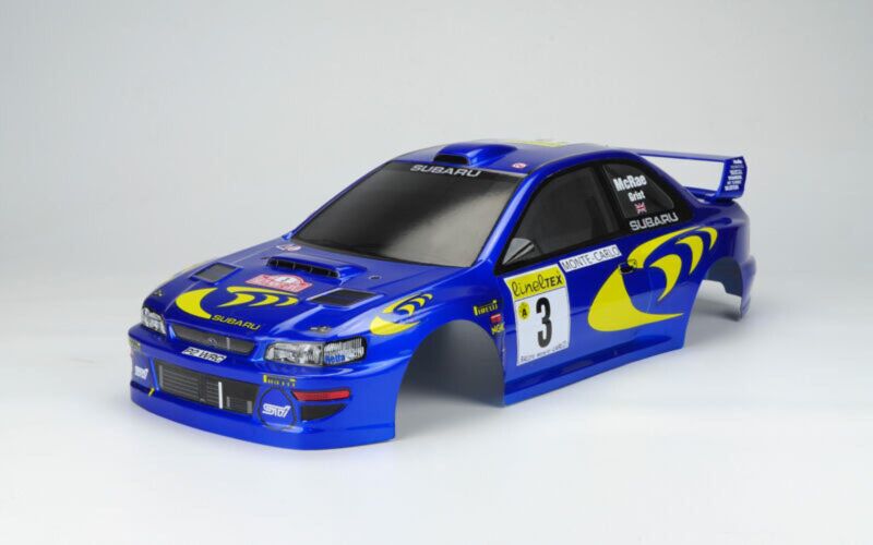 Carisma RC M48S Subaru WRC 1997 Painted Body Set / CA-16485