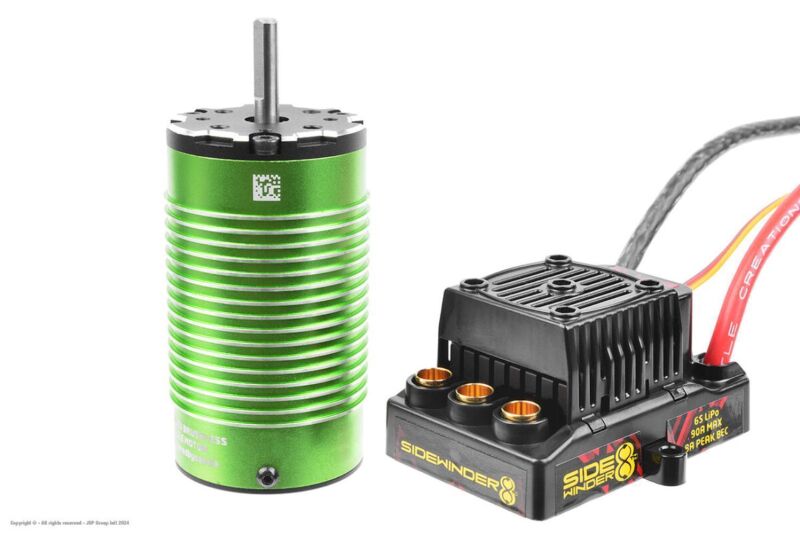 Castle Creations Sidewinder 8th Combo 1-8 Sport Car Controller with 1515-2200 V2 Sensored Motor / CC-010-0139-02