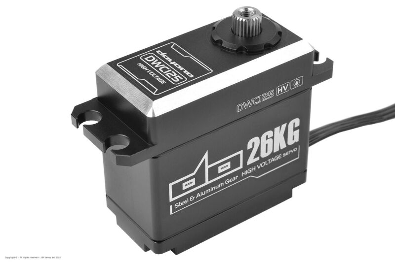 Doyono Digital HV Servo DWC-125 Coreless 26.0kg Torque 0.14s Speed / DO-DWC125