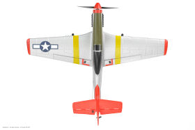 EZ-Wings Mini P-51 Mustang RTF 450 mm 2x LiPo Akku USB Ladegerät / EZ-028