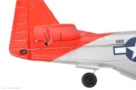 EZ-Wings Mini P-51 Mustang RTF 450 mm 2x LiPo Akku USB Ladegerät / EZ-028