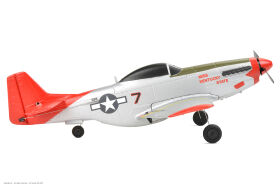 EZ-Wings Mini P-51 Mustang RTF 450 mm 2x LiPo Akku USB Ladegerät / EZ-028