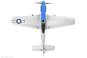 EZ-Wings Mini P-51 Mustang RTF 450 mm 2x LiPo Akku USB Ladegerät / EZ-029