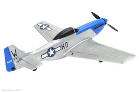 EZ-Wings Mini P-51 Mustang RTF 450 mm 2x LiPo Akku USB Ladegerät / EZ-029