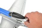 EZ-Wings Mini P-51 Mustang RTF 450 mm 2x LiPo Akku USB Ladegerät / EZ-029