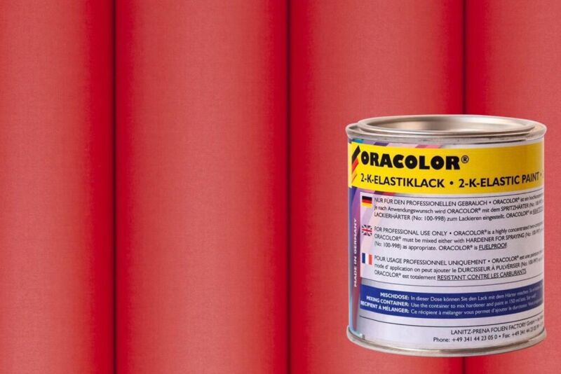 Oracover ORACOLOR 2-K-elastic varnish 100 ml ORATEX light red / OR-110-022