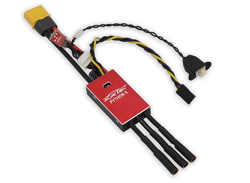 FURITEK 1/10 RC Crawler Python X 80A/120A 2-4S Brushless Regler mit Wireless App / FUR2350