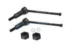 GPM für ARRMA-1/18 4WD GRANITE 4140 MEDIUM CARBON STEEL REAR CVD DRIVE SHAFTS&ALU HEX / GPMMGG059RSBK