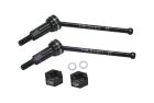 GPM für ARRMA-1/18 4WD GRANITE 4140 MEDIUM CARBON STEEL REAR CVD DRIVE SHAFTS&ALU HEX / GPMMGG059RSR