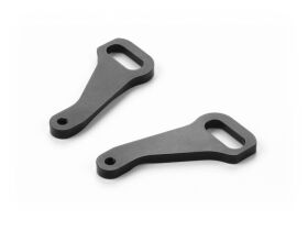 XRAY X4 ALU REAR ARS PLATE INNER SHOCK POSITION (L+R) /...