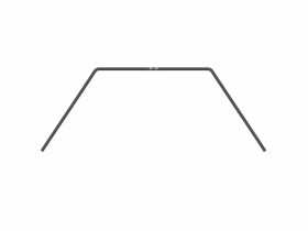 XRAY X4 ANTI-ROLL BAR UAM UNDER ARM MOUNT REAR 1.2 MM /...
