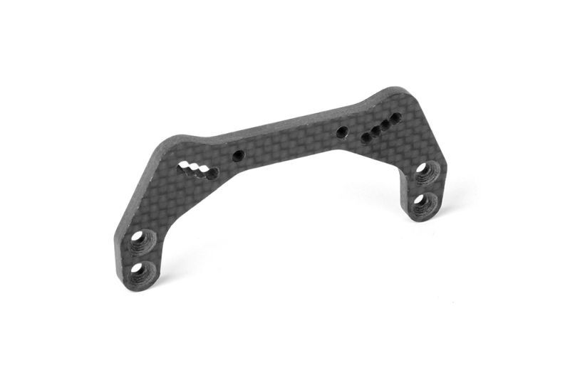 XRAY XB2´21 Graphite Dämpferbrücke 4 Loch vorne 3.5mm / XRA322083