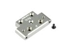XRAY ALU FRONT LOWER ARM MOUNT 0° SWISS 7075 T6 / XRA322316