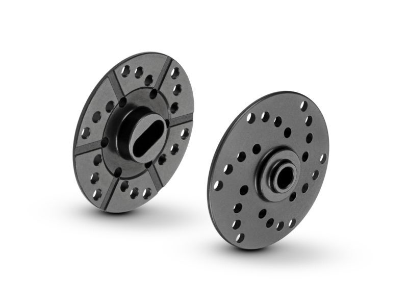 XRAY ALU 2-PAD SLIPPER CLUTCH PLATES VENTILATED SET / XRA324130-L