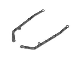 XRAY X12 GRAPHITE SIDE BRACE 2.0MM THINNER RIGHT &...