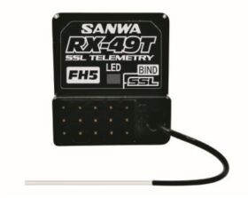 SANWA RX-49T Empfänger SXR-SSL wasserfest /...