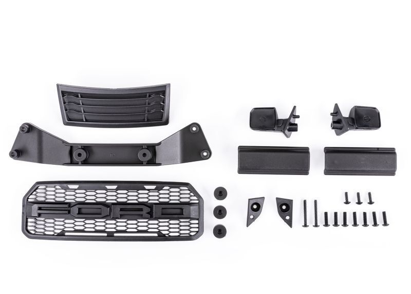TRAXXAS Ford Raptor Grill, Seitenspiegel & Halter / TRX5921