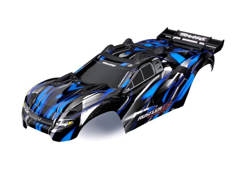 TRAXXAS Karosserie Rustler 4x4 Ultimate blau / TRX6749-BLUE