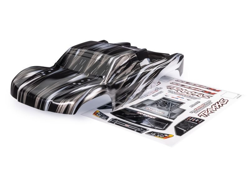 TRAXXAS Karosserie Slash 4x4 klar mit Aufkleber und Karo-Halterung / TRX6932L