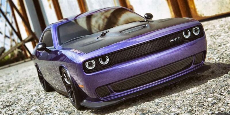 Kyosho Fazer MK2 (L) Dodge Challenger SRT 2015 Purple 1:10 Readyset / K.34415T1C