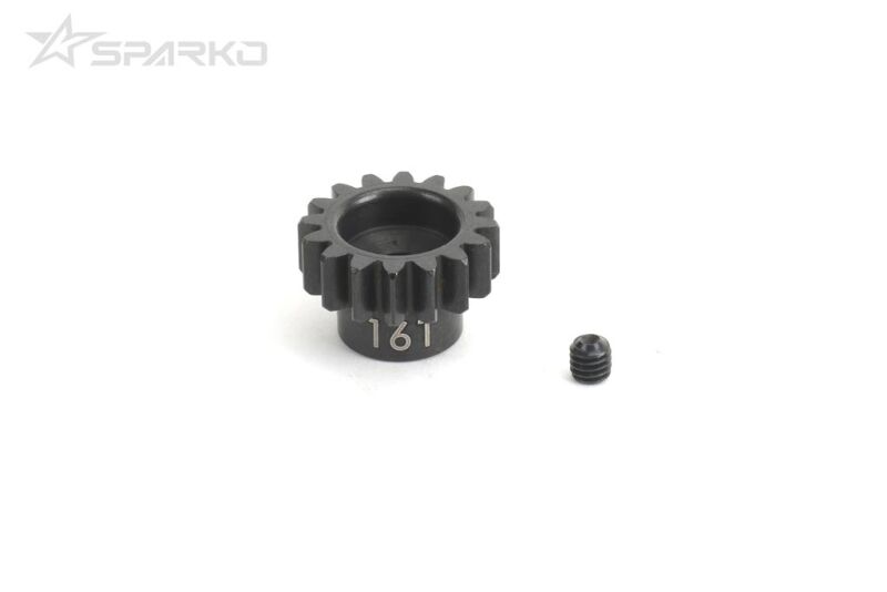 Sparko F8E Motorzahnrad 16T, 5mm(F8E) / SPKF85056-16OP
