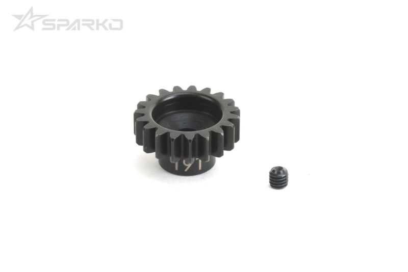 Sparko F8E Motorzahnrad 19T, 5mm(F8E) / SPKF85056-19OP