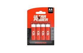 MODSTER Batterie MODSTER Ultra Power AA Mignon Blister 4...