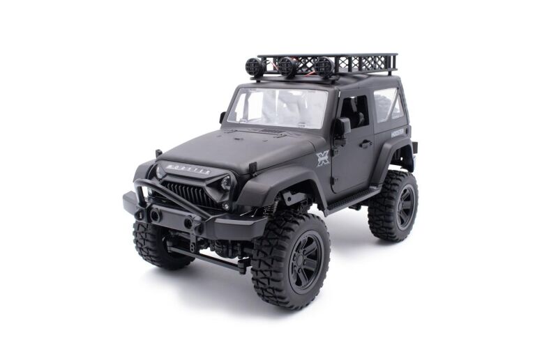 MODSTER XCross Country Elektro Brushed Crawler 4WD 1:14 RTR schwarz matt / MD11929